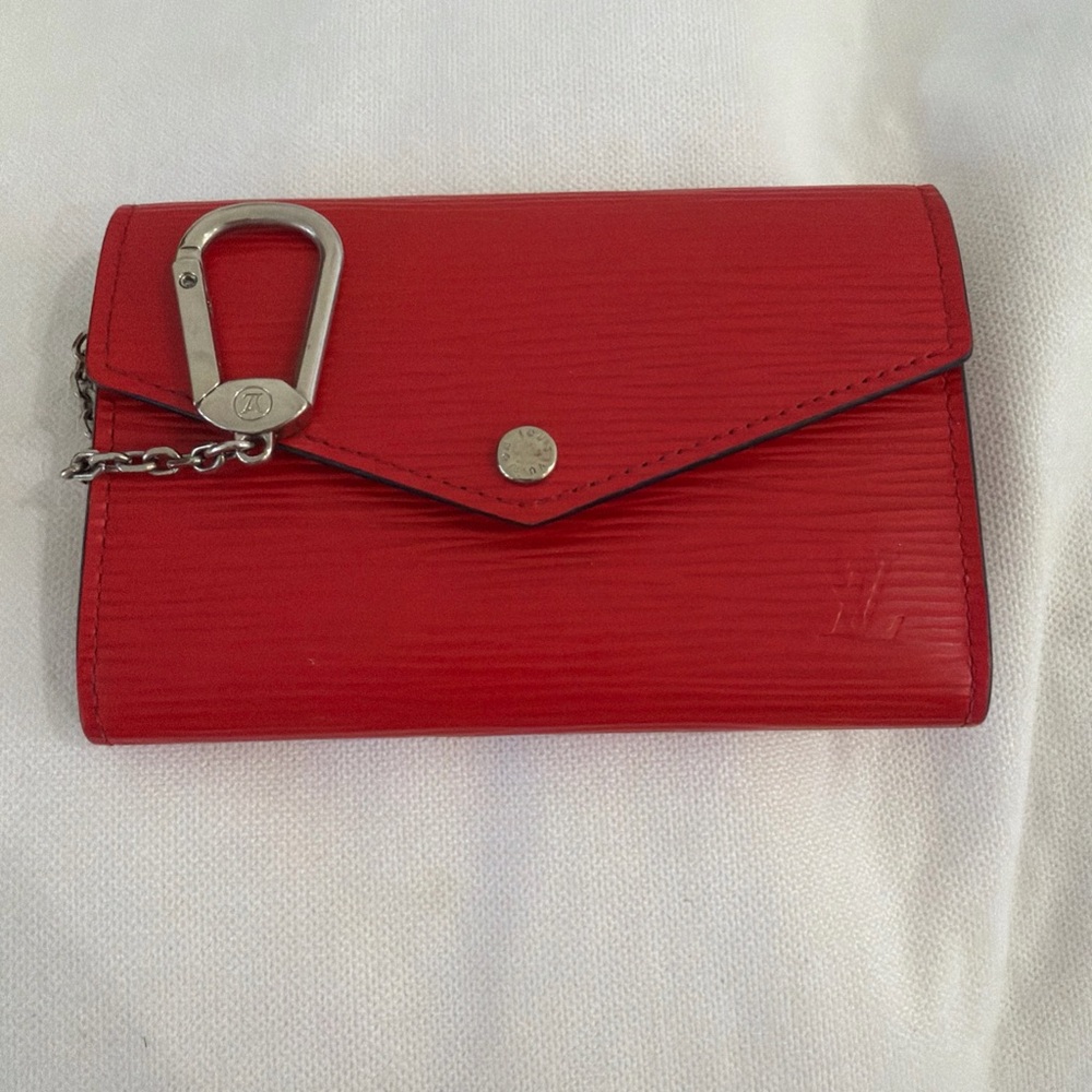 Louis Vuitton Scarlet Key & Card Holder